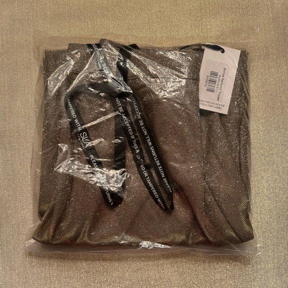 NWT SLA The Label Bronze Paloma Trouser Size M - Picture 3 of 17